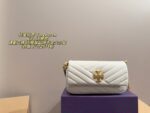 Tory Burch Kira Bag - Cream Colour, Magnetic Buckle, Dual Shoulder Straps - Versatile Commuter Essential - Image 13