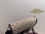 Gucci 1955 Crystal-Studded Saddle Bag Timeless Versatility Stylish And Edgy When Worn - Image 5