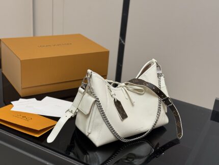 Louis Vuitton Carryall Bow-Tie Shoulder Bag With Coin Purse, Single-Shoulder Crossbody