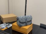 Louis Vuitton Baguette Bag With Detachable Vintage-Style Shoulder Straps