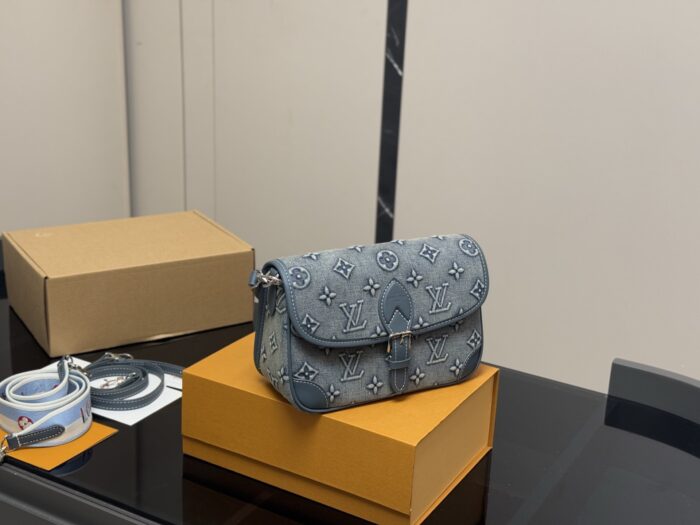 Louis Vuitton Baguette Bag With Detachable Vintage-Style Shoulder Straps - Image 1