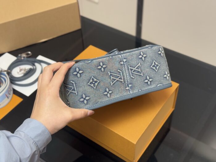 Louis Vuitton Baguette Bag With Detachable Vintage-Style Shoulder Straps - Image 9