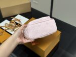Louis Vuitton Denim Mini Backpack Pink Versatile Carry Option Adorable And Practical Little Bag - Image 8
