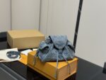 Louis Vuitton Odyssée Handbag 2025 Runway Collection Retro-Chic Monogram Denim Leather