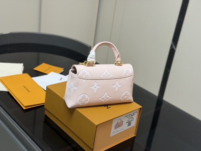 Louis Vuitton Nano Madeleine Mini Princess Bag Two-Section Chain Diy Full-Grain Taurillon Calf Leather - Image 6