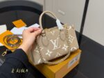 Louis Vuitton On The Go Jungle New Horizontal Tote Bag Hidden Shoulder Strap For Single-Shoulder Or Hand-Carry Use - Image 2