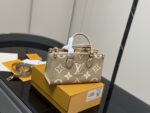 Louis Vuitton On The Go Jungle New Horizontal Tote Bag Hidden Shoulder Strap For Single-Shoulder Or Hand-Carry Use - Image 8
