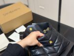 Yves Saint Laurent Loulou Puffer Quilted Lambskin Cloud Bag - Image 4