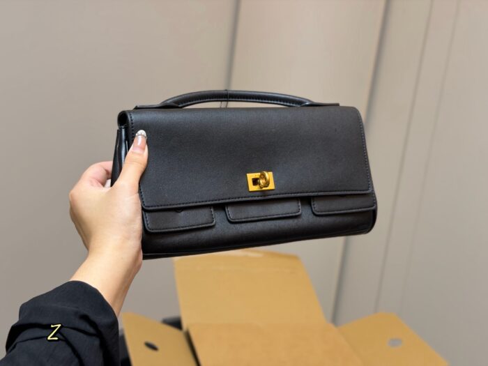 Balenciaga 25 Baguette Clutch - Image 9
