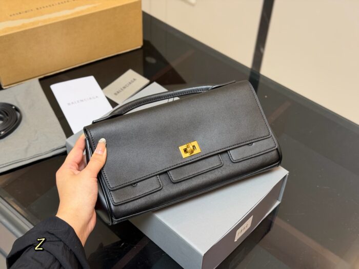 Balenciaga 25 Baguette Clutch - Image 11