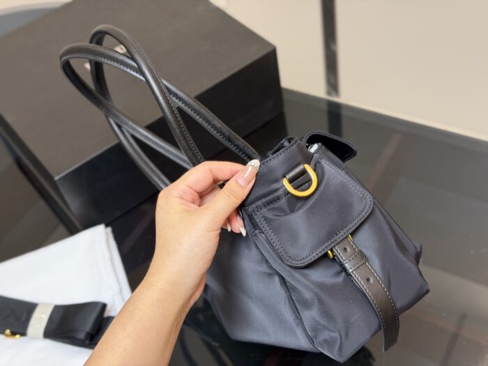 Prada Nylon Series Explore Messenger Bag - Functional Style With Multiple Carry Options: Handheld Or Crossbody - Image 7