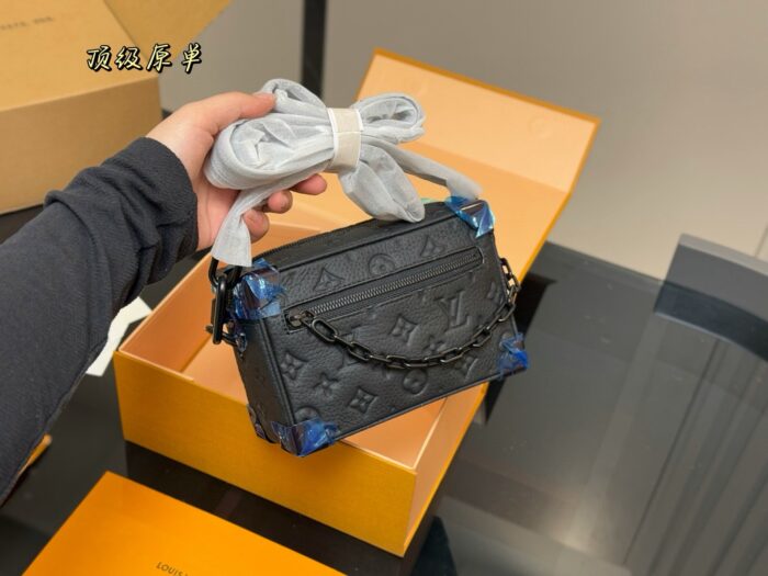 Louis Vuitton Mini Soft Trunk Box Bag Adorable Square Box Details Are Absolutely Spot On - Image 5