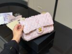 Chanel Cf Series New Wool Chain Bag