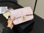 Chanel New Wool Cf Quilted Chain Bag - Image 5