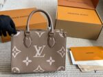 Louis Vuitton Onthego Ice Cream Colour Cowhide Shopping Bag - Image 11