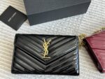 Yves Saint Laurent Woc Envelope Bag Satin Leather Can Be Worn Crossbody Or Underarm Wear-Resistant And Durable - Image 2
