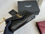 Yves Saint Laurent Woc Envelope Bag Satin Leather Can Be Worn Crossbody Or Underarm Wear-Resistant And Durable - Image 5