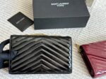 Yves Saint Laurent Woc Envelope Bag Satin Leather Can Be Worn Crossbody Or Underarm Wear-Resistant And Durable - Image 7