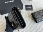 Chanel Patent Leather Woc Fortune Bag Crossbody Or Shoulder Strap With Retractable Chain Compact Yet Surprisingly Spacious - Image 5