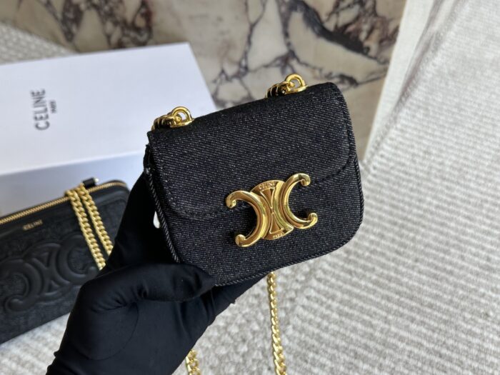 Celine Mini Arc De Triomphe New Collection Multi-Material, Multi-Colour Mini Handbag - Image 1
