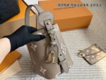 Louis Vuitton All In Bb Bucket Bag Monogram Canvas Embossed Foldable Crossbody Shoulder Bag - Image 4