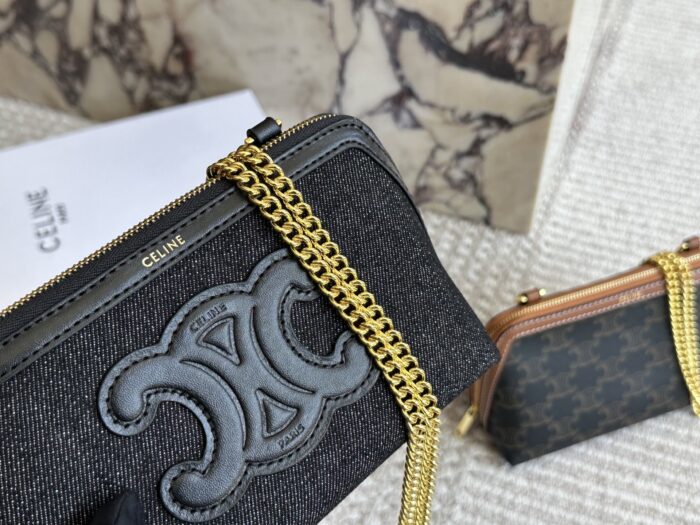 Celine Shell Bag Classic Must-Have Chain Bag - Image 4