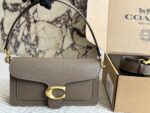 Coach Tabby Replica Cowhide Handbag/Shoulder Bag/Crossbody Bag New Colourway Exquisite Hardware Spacious Layered Design