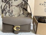 Coach Tabby Replica Cowhide Handbag/Shoulder Bag/Crossbody Bag New Colourway Exquisite Hardware Spacious Layered Design - Image 8