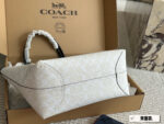 Coach Classic Reversible City Tote Classic Logo Tote Bag Double-Sided Design - Image 7