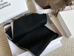 Vivienne Westwood Autumn/Winter Wool Scarf With Large Saturn Logo Reversible Design - Image 4