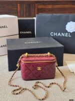 Chanel 24C Double Gold Ball Lambskin Long Box - Image 11