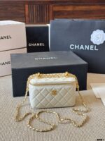 Chanel 24C Double Gold Ball Lambskin Long Box - Image 12