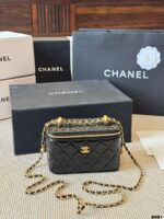 Chanel 24C Double Gold Ball Lambskin Long Box - Image 13