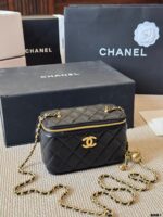 Chanel 24C Replica Edition Gold Ball Lambskin Long Box Bag - Image 2