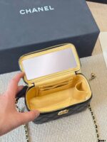 Chanel 24C Replica Edition Gold Ball Lambskin Long Box Bag - Image 9