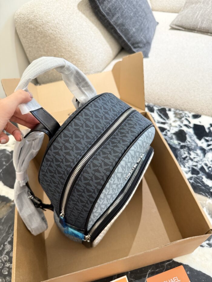 Michael Kors Abbey Series Monogram Mini Print Backpack Exquisite, Practical And Spacious Interior - Image 15