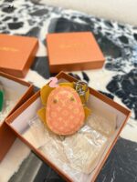 Louis Vuitton Frog Earphone Pouch Keychain Pendant Monogram Canvas With Authentic Details Holds Small Items - Image 8