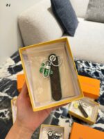 Louis Vuitton Dragonne Tab Small Turtle Pendant Keyring Bag Accessory - Image 3