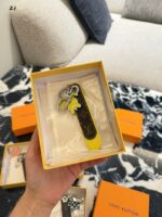 Louis Vuitton Dragonne Tab Small Turtle Pendant Keyring Bag Accessory - Image 5