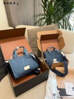 Coach X Matin Kim Collaboration Denim Embroidered Tote Bag - Image 2
