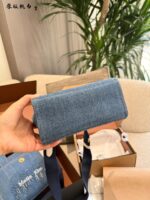 Coach X Matin Kim Collaboration Denim Embroidered Tote Bag - Image 4