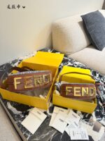 Fendi Fendigraphy Denim Crescent Bag Multiple Carrying Options, Effortlessly Versatile - Image 2