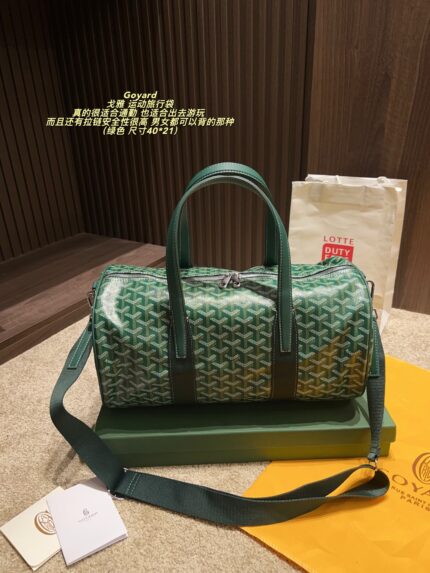 Goyard Sports Travel Bag Commuting & Leisure Zip-Secure Unisex