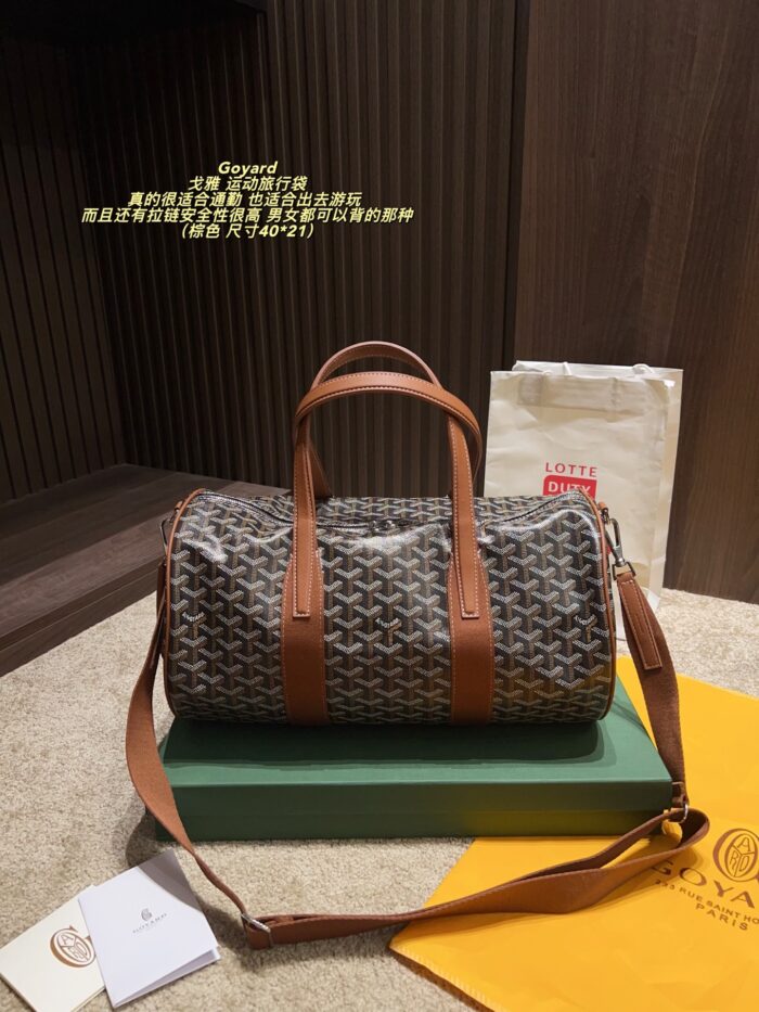 Goyard Sports Travel Bag Commuting & Leisure Zip-Secure Unisex - Image 11