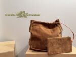 Yves Saint Laurent Suede Chain Bag Retro Elegance Impressive Capacity Suitable For Both Casual And Formal Wear - Image 2
