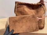 Yves Saint Laurent Suede Chain Bag Retro Elegance Impressive Capacity Suitable For Both Casual And Formal Wear - Image 9