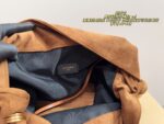 Yves Saint Laurent Suede Chain Bucket Bag Retro Elegance Generous Capacity Effortlessly Versatile For Both Casual And Formal Wear - Image 9