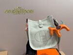 Hermès Evelyne Perforated H-Shaped Crossbody Bag Practical, Premium Quality, High Recognition - Image 14