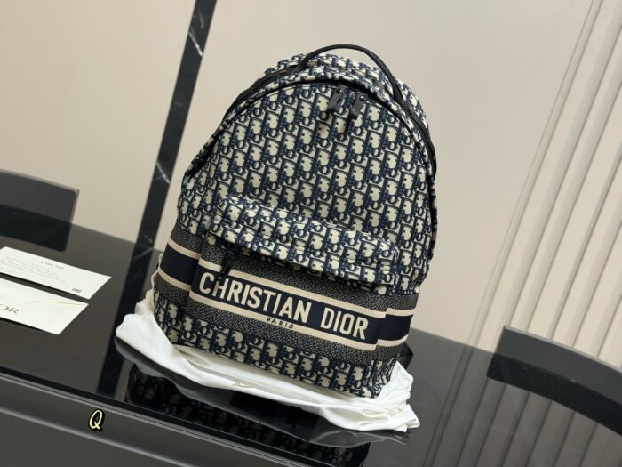 Dior New Backpack Unisex Large Capacity Travel & Student Essential - Image 2