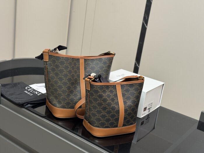Celine Monogram Bucket Bag Timelessly Versatile Exceptionally Stylish - Image 1